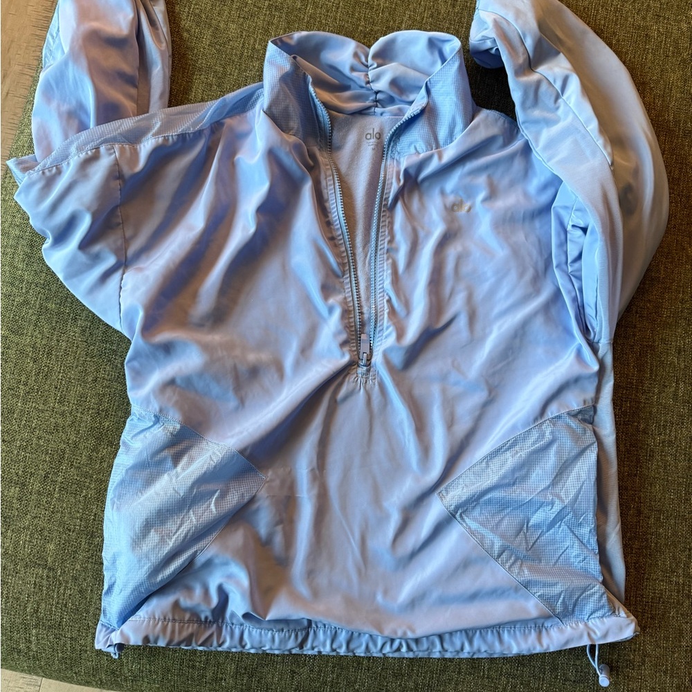Alo Sky Blue Windbreaker